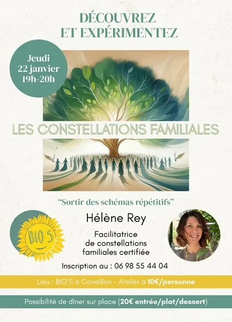 💫 Venez découvrir les constellations familiales!, Cavaillon, Hélène Rey