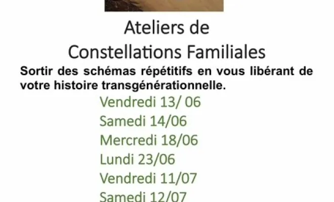 Et si c’était le bon moment pour vivre une constellation familiale à Cavaillon ?, Cavaillon, Hélène Rey